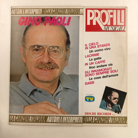 Gino Paoli - Gino Paoli (LP, Comp, Profili Musicali)