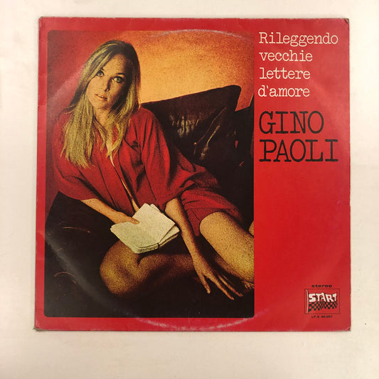 Gino Paoli - Rileggendo Vecchie Lettere D'Amore (LP, Album, RE)