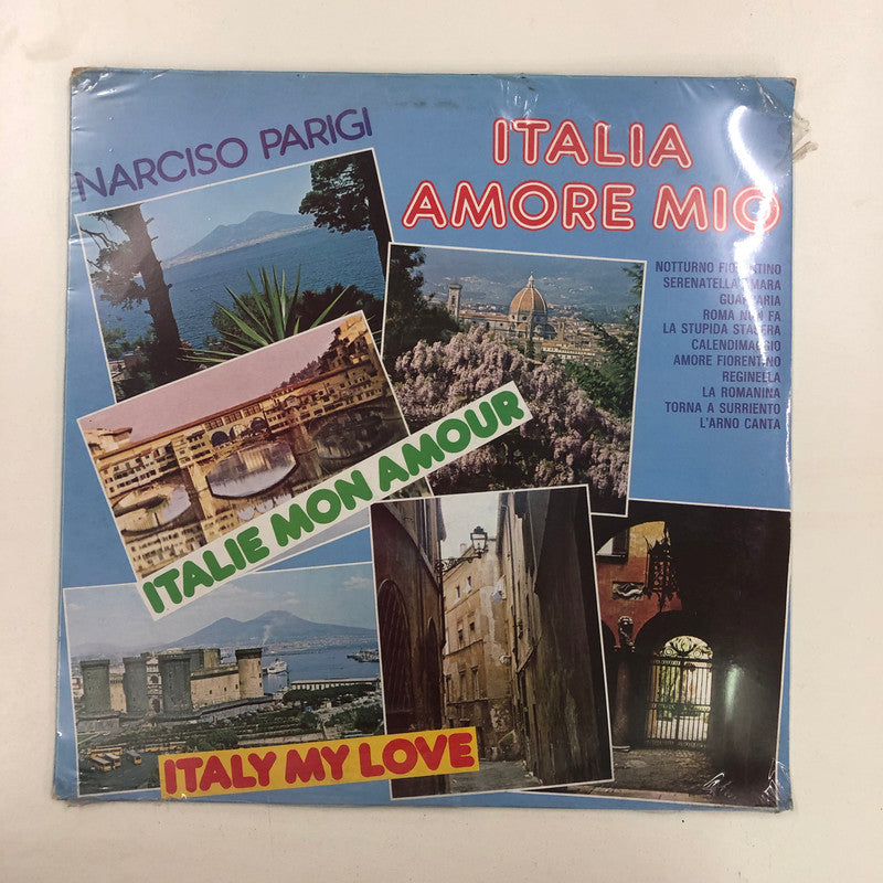 Narciso Parigi - Italia Amore Mio (LP, Comp)