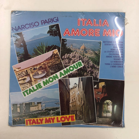 Narciso Parigi - Italia Amore Mio (LP, Comp)