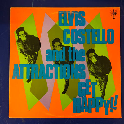 Elvis Costello And The Attractions - Get Happy! (LP, Album)