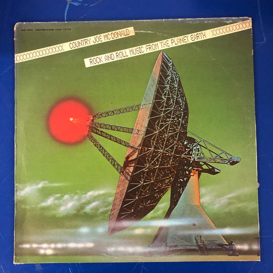Country Joe McDonald - Rock And Roll Music From The Planet Earth (LP, Album)