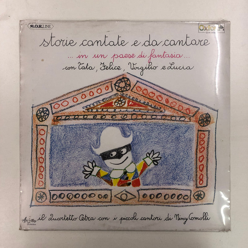 Il Quartetto Cetra con i Piccoli Cantori di Niny Comolli - Storie Cantate e da Cantare (LP, Album)