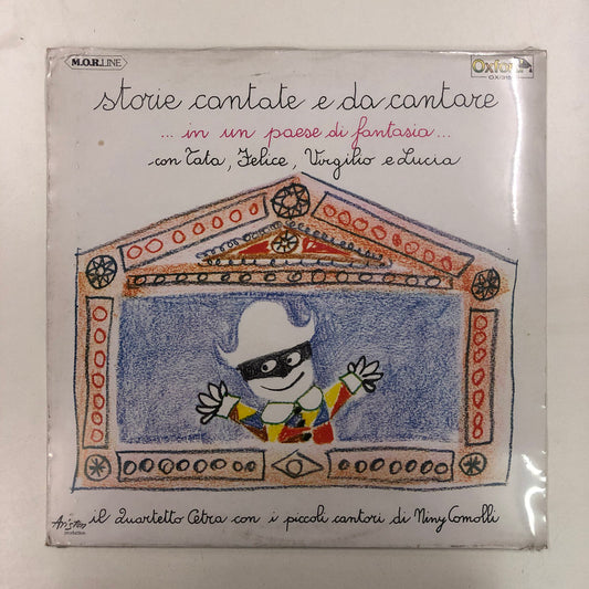 Il Quartetto Cetra con i Piccoli Cantori di Niny Comolli - Storie Cantate e da Cantare (LP, Album)