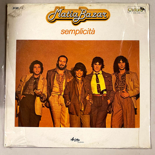Matia Bazar - Semplicità (LP, RE)