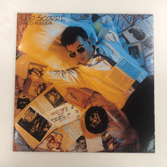 Enrico Ruggeri - Tutto Scorre (LP, Album, 2nd)