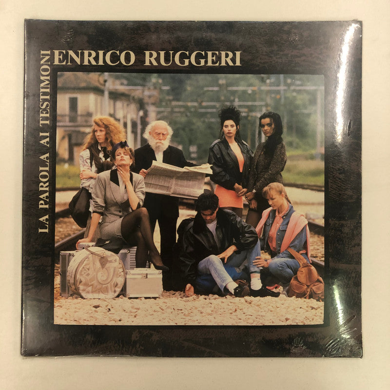 Enrico Ruggeri - La Parola Ai Testimoni (LP, Album, Gat)