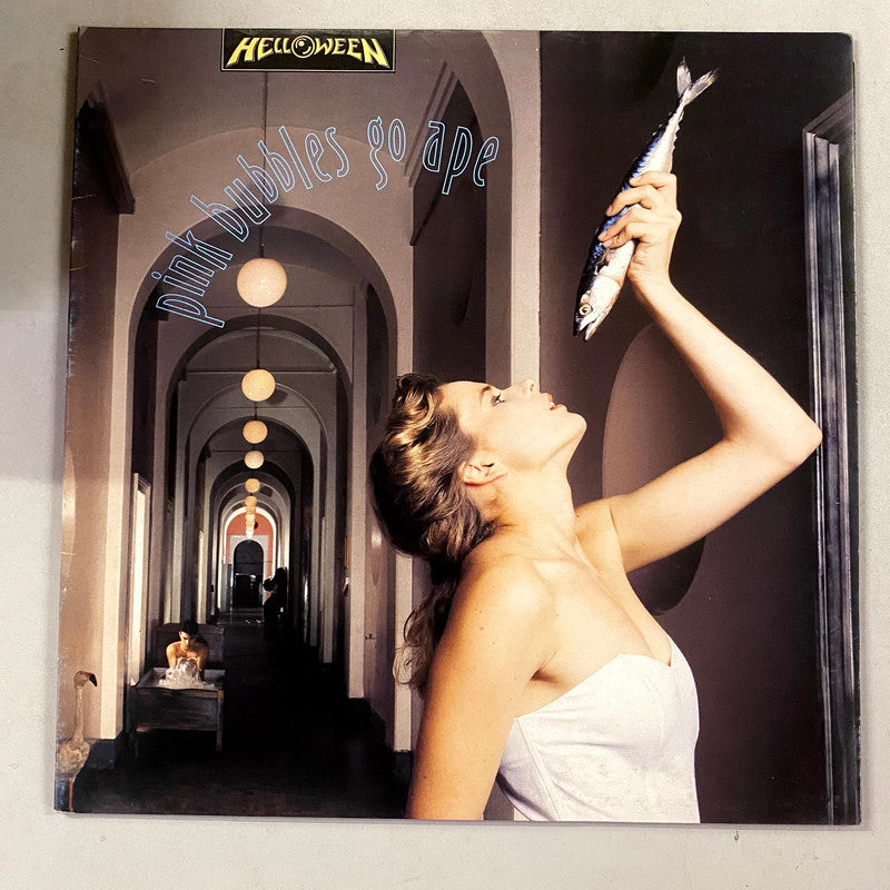 Helloween - Pink Bubbles Go Ape (LP, Album, Gat)