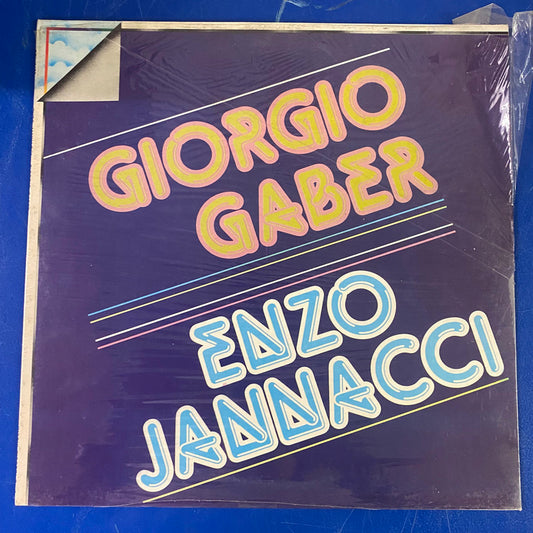 Enzo Jannacci, Giorgio Gaber - Giorgio Gaber - Enzo Jannacci (LP, Comp)
