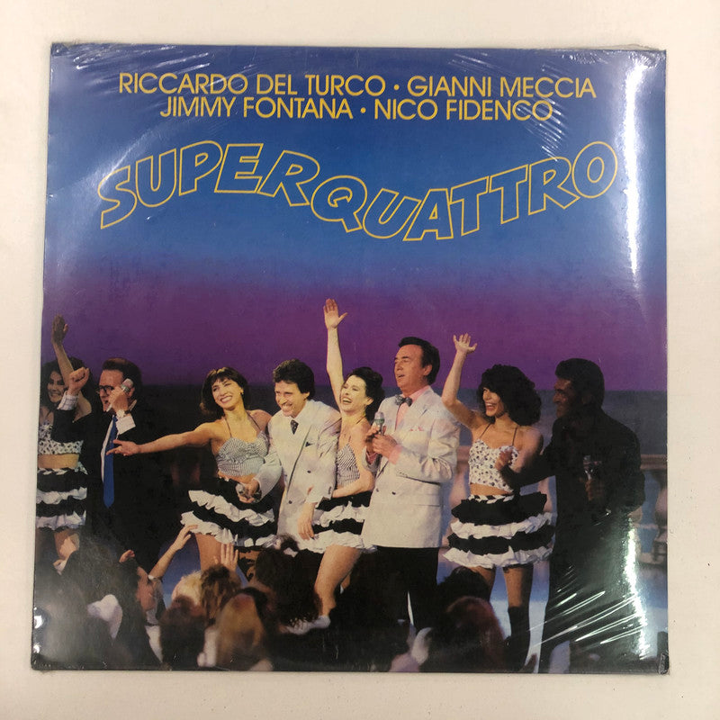 Superquattro (Jimmy Fontana, Nico Fidenco, Gianni Meccia, Riccardo Del Turco) - Superquattro (LP)