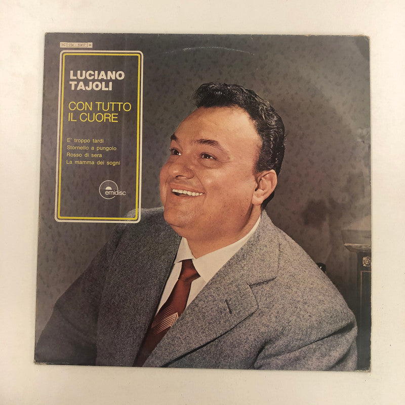 Luciano Tajoli - Con Tutto Il Cuore (LP, Album)
