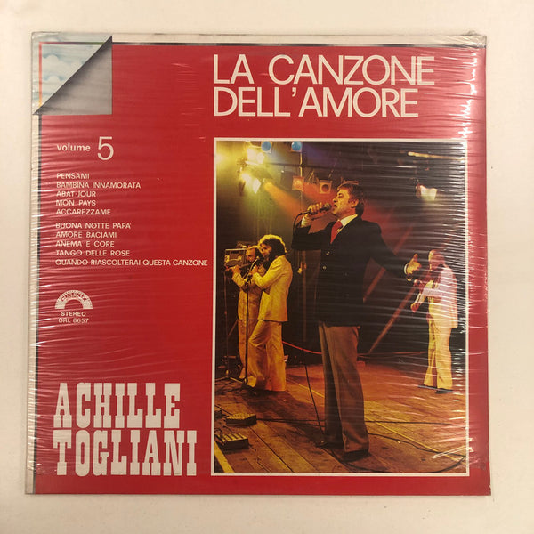 Achille Togliani - La Canzone Dell'Amore - Volume 5 (LP, Comp)