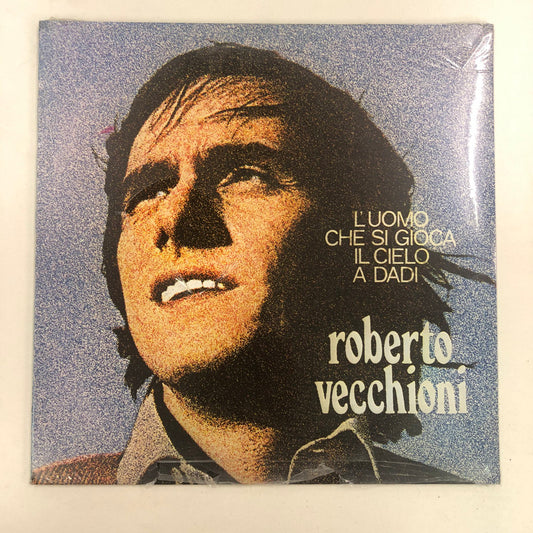 Roberto Vecchioni - L'Uomo Che Si Gioca Il Cielo A Dadi (LP, Album, RE)