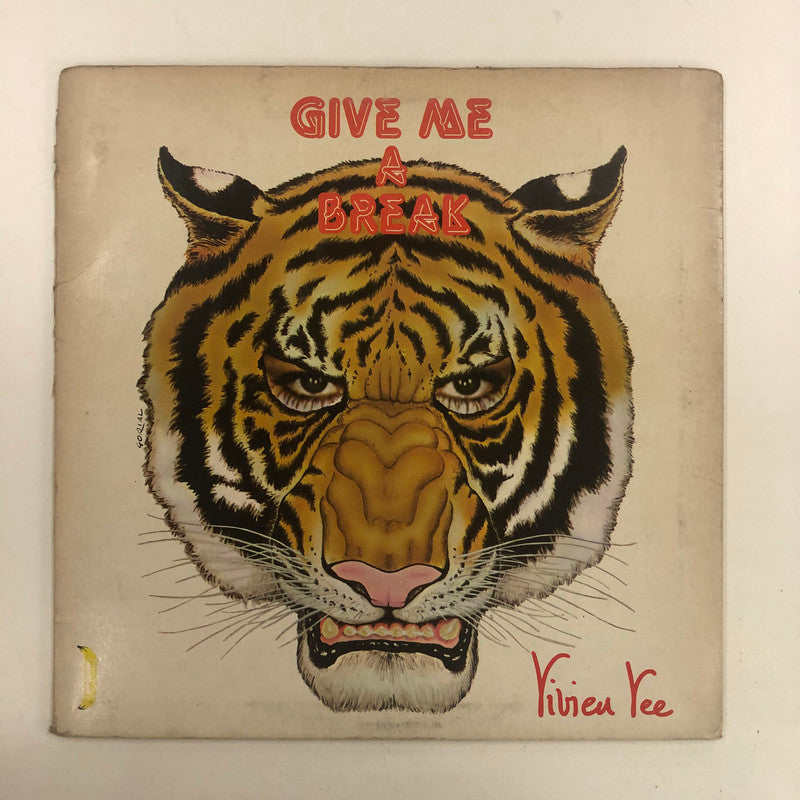 Vivien Vee - Give Me A Break (LP, Album, Red)