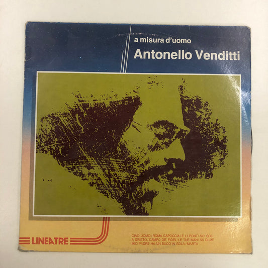 Antonello Venditti - A Misura D'Uomo (LP, Comp)