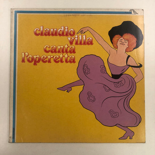 Claudio Villa - Claudio Villa ‎Canta L'Operetta (LP, Album, RE)