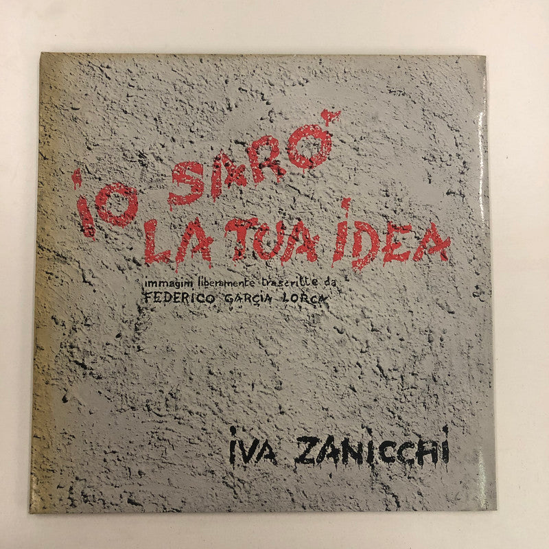 Iva Zanicchi - Io Sarò La Tua Idea (LP, Album, Gat)