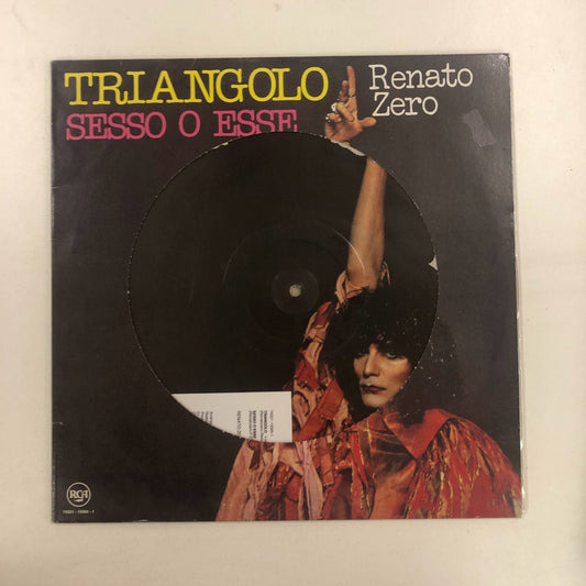 Renato Zero - Triangolo / Sesso O Esse (12", Ltd, Pic)