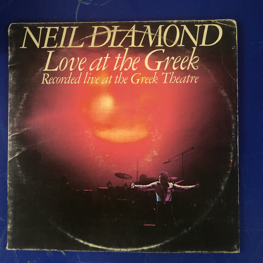 Neil Diamond - Love At The Greek - Recorded Live At The Greek Theatre, Los Angeles (2xLP, Album)
