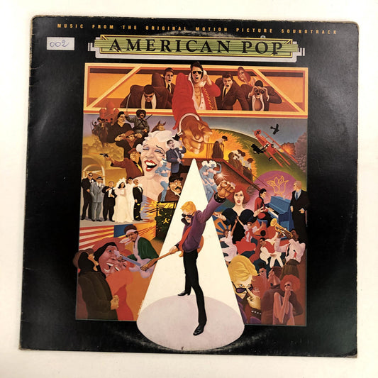 Various - Music From The Original Motion Picture Soundtrack American Pop (LP, Comp, Glo)