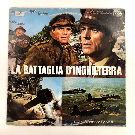 Francesco De Masi - La Battaglia D'Inghilterra / La Svastica Nel Ventre (LP, Album, Comp, Ltd, Num)