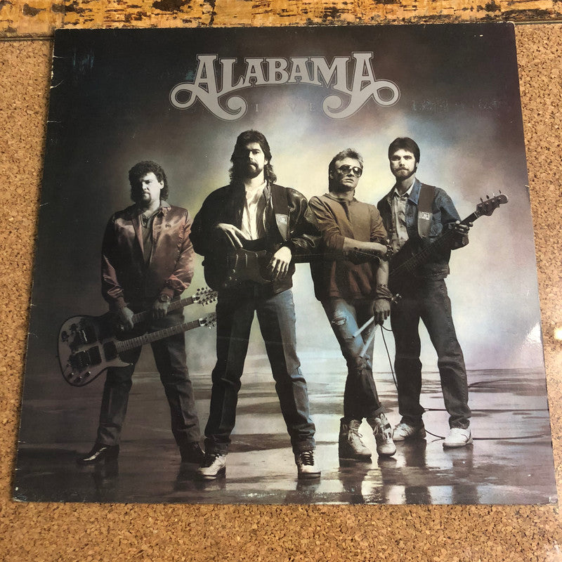 Alabama - Alabama Live (LP, Album)