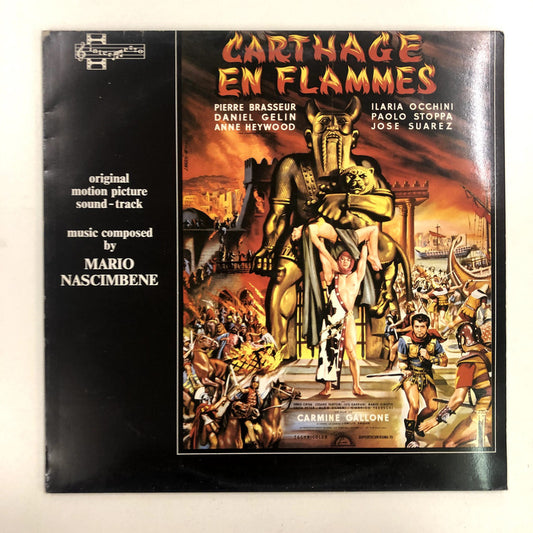 Mario Nascimbene - Cartagine In Fiamme (Original Motion Picture Soundtrack) (LP, Album, Mono, RE)