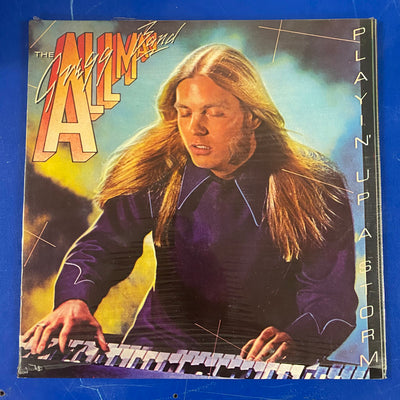 The Gregg Allman Band - Playin' Up A Storm (LP, Album)