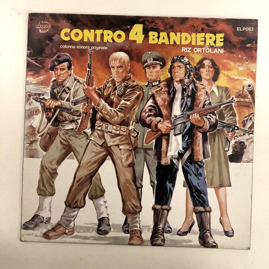 Riz Ortolani - Contro 4 Bandiere (LP)