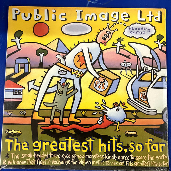 Public Image Ltd - The Greatest Hits, So Far (2xLP, Comp)