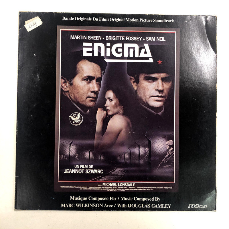 Marc Wilkinson With Douglas Gamley - Enigma (Original Motion Picture Soundtrack) (LP, Album)