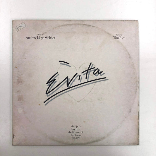 Andrew Lloyd Webber And Tim Rice - Evita (2xLP, Album)