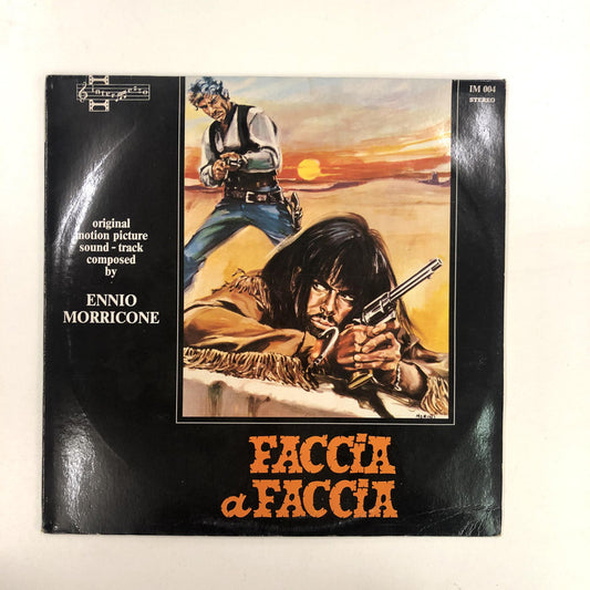 Ennio Morricone - Faccia A Faccia (Original Soundtrack) (LP, Album, Ltd, RE)