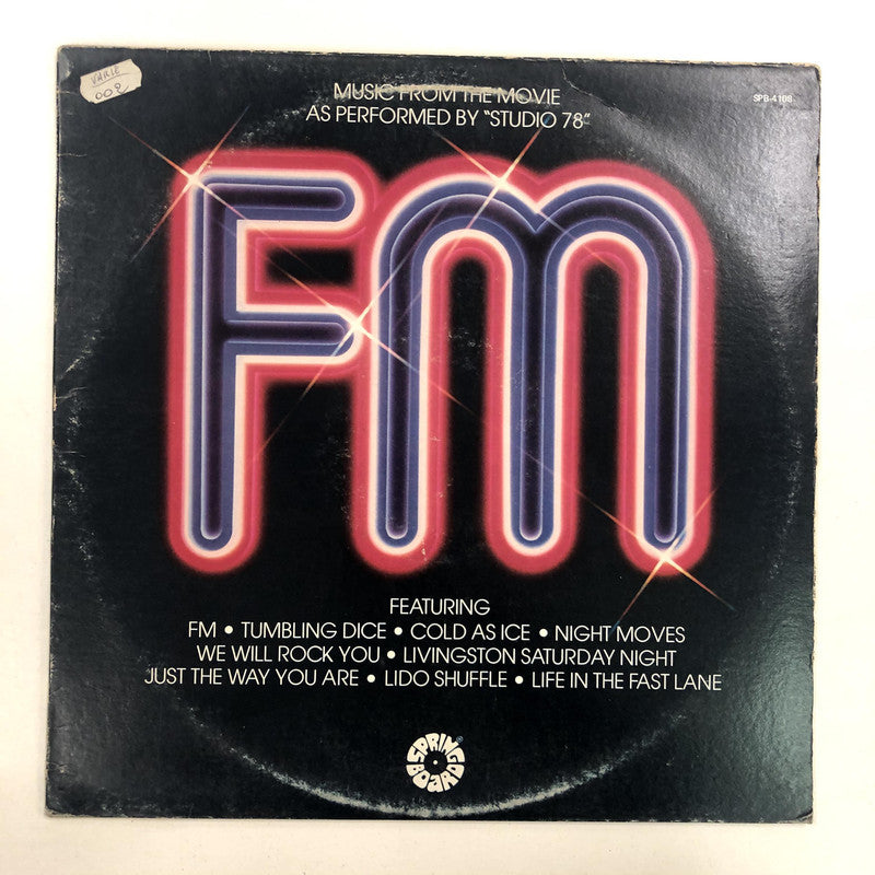 Studio '78 - Music From The Movie "FM" (LP)