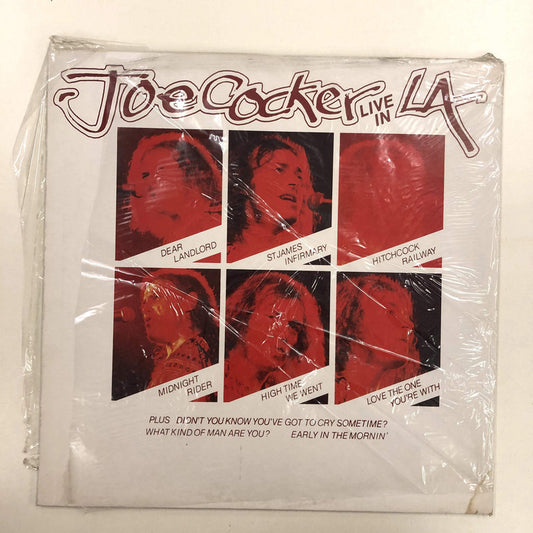 Joe Cocker - Live In L.A. (LP, Album, RE)