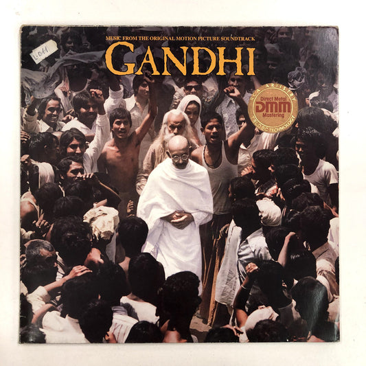 Ravi Shankar, George Fenton - Gandhi / Music From The Original Motion Picture Soundtrack (LP, Album, Gat)
