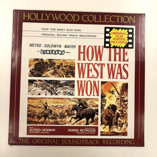 Alfred Newman, Debbie Reynolds, Ken Darby - How The West Was Won, Original Soundtrack (LP, Album, RE)