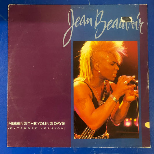 Jean Beauvoir - Missing The Young Days (12", Single)