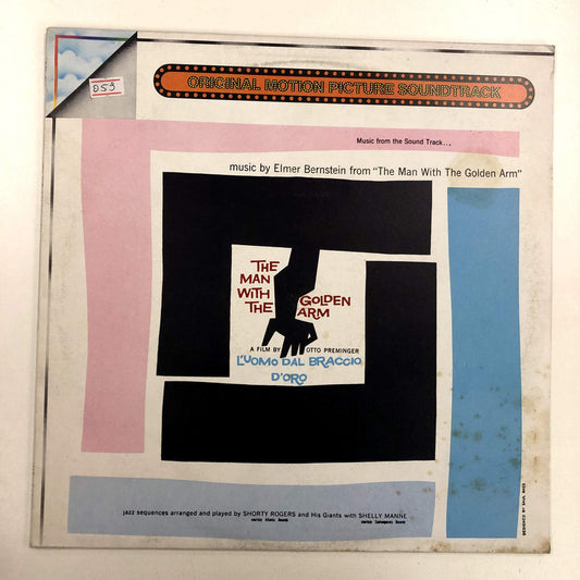 Elmer Bernstein - The Man With The Golden Arm (Soundtrack) (LP, Album, RE)
