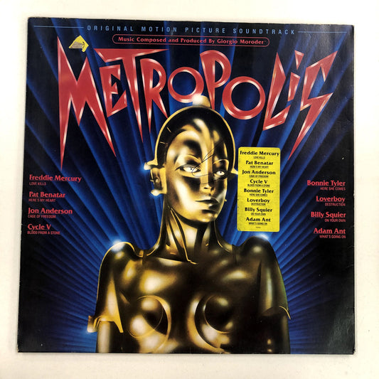 Various - Metropolis (Original Motion Picture Soundtrack) (LP, Album, Gat)