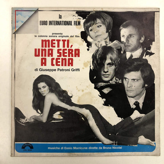 Ennio Morricone - Bruno Nicolai - Metti, Una Sera A Cena (LP, Album, RE)