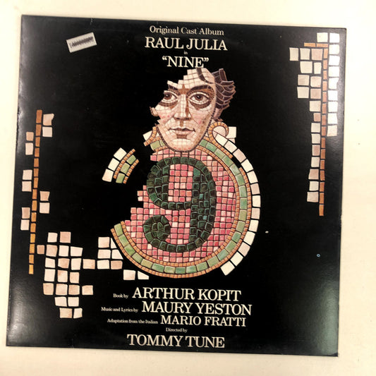 Maury Yeston, Raul Julia - Nine - Original Cast Album (LP, Album)