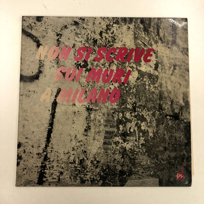 Fiorenzo Carpi - Non Si Scrive Sui Muri A Milano (Colonna Sonora Originale Del Film) (LP, Album)