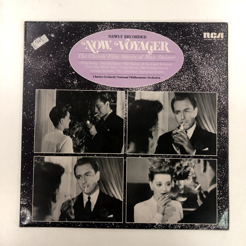 Charles Gerhardt / National Philharmonic Orchestra, Max Steiner - Now, Voyager - The Classic Film Scores Of Max Steiner (LP, Comp)