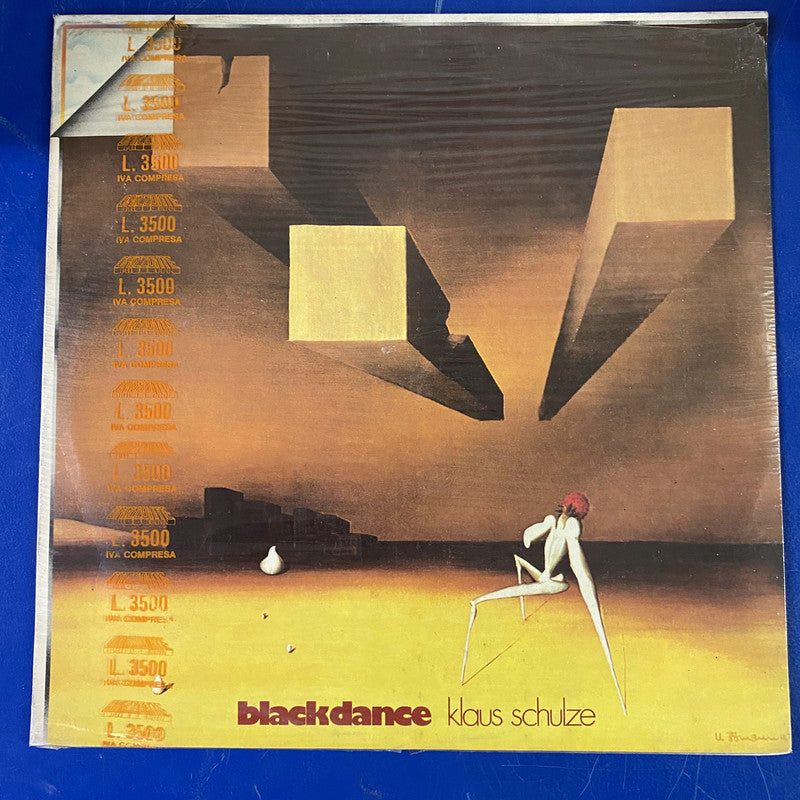 Klaus Schulze - Blackdance (LP, Album, RE)