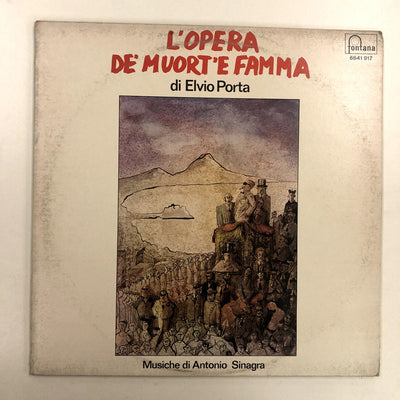 Antonio Sinagra - L'Opera De' Muort'E Famma (LP, Album)