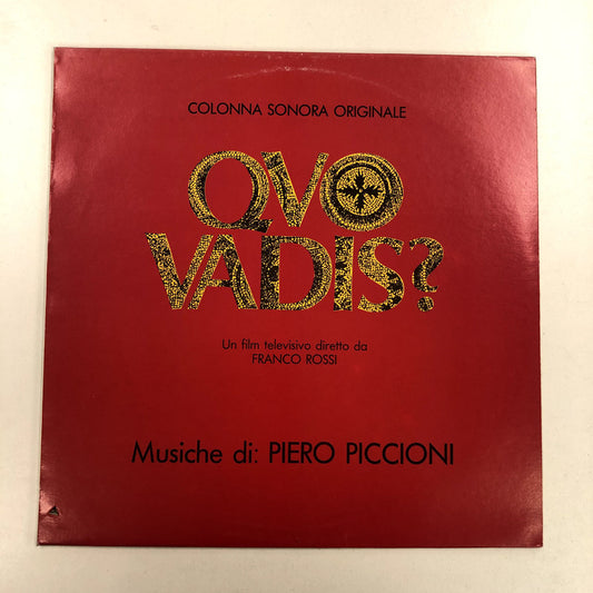 Piero Piccioni - Quo Vadis? (Colonna Sonora Originale) (LP, Album)