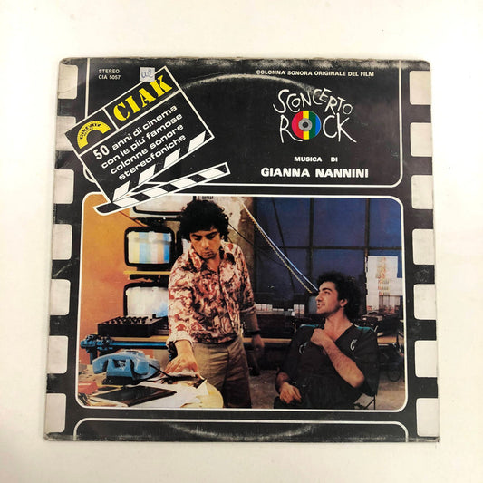 Gianna Nannini - Sconcerto Rock (Dalla Colonna Originale Del Film) (12", MiniAlbum)