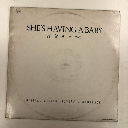 Various - She's Having A Baby (Original Motion Picture Soundtrack) (LP, Album, Comp)