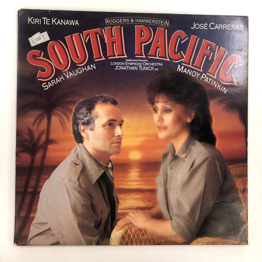 Kiri Te Kanawa / José Carreras / Sarah Vaughan / Mandy Patinkin - South Pacific (LP, GA)